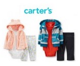 Carters：全场低至3折+额外7.5折+免运费