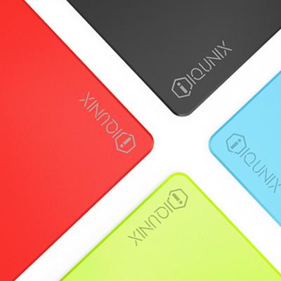 iQunix Colourful Pad 彩色版铝合金鼠标垫