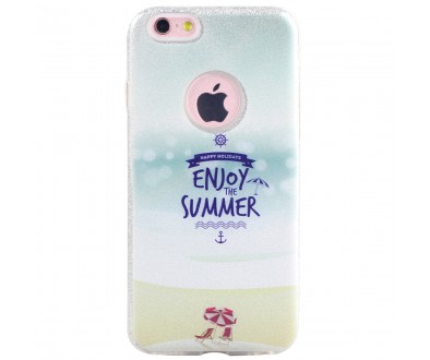 PHONEST 璀璨三合一 夏天系列 TPU手机保护壳 时尚软壳 for iPhone 6S Plus/6 Plus-Enjoy The Summer
